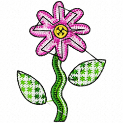 Flowers And Tree Embroidery Design 1 Flowers And Tree Embroidery Design 1